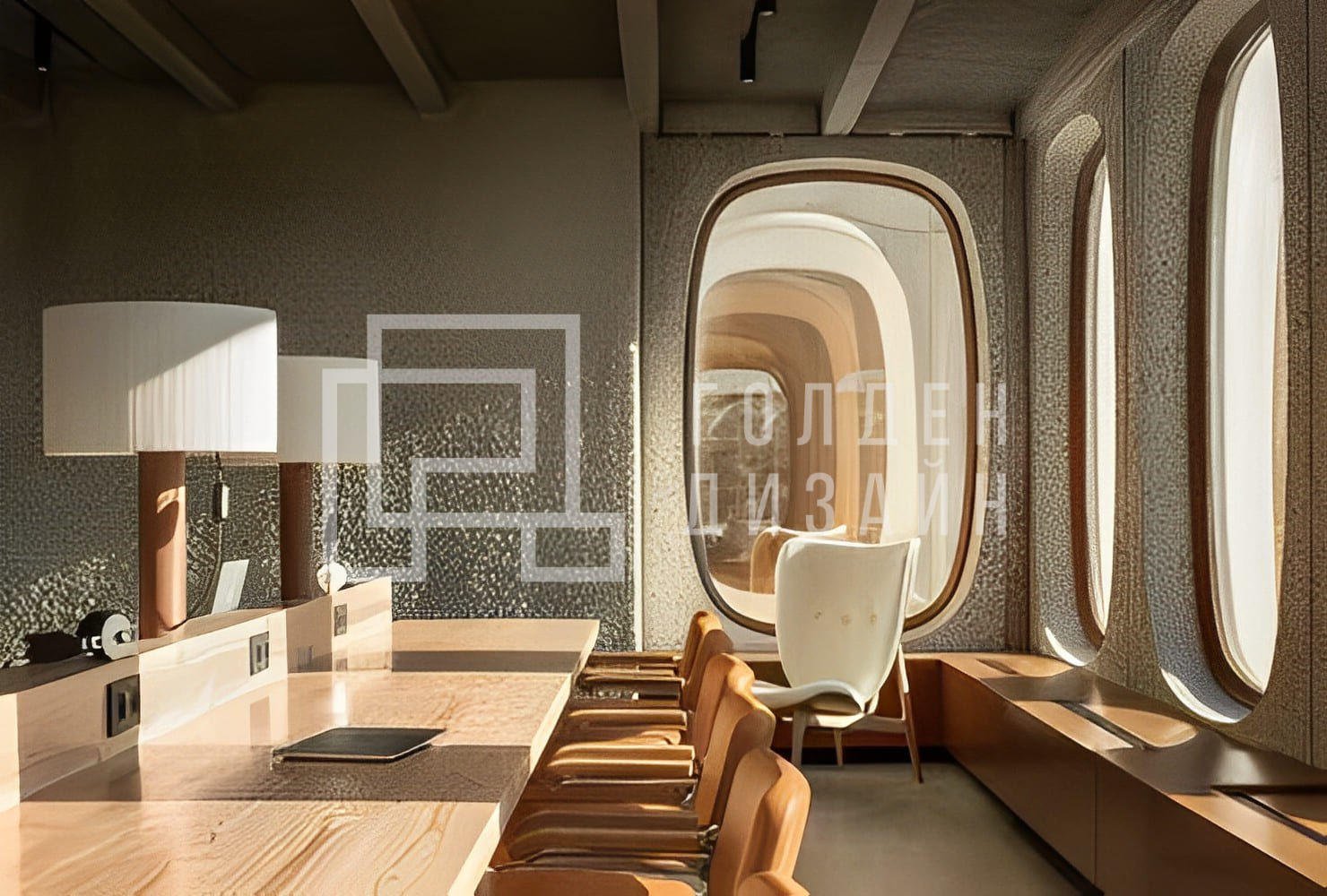 Дизайн интерьера в стиле Брутализм (необрутализм) 4