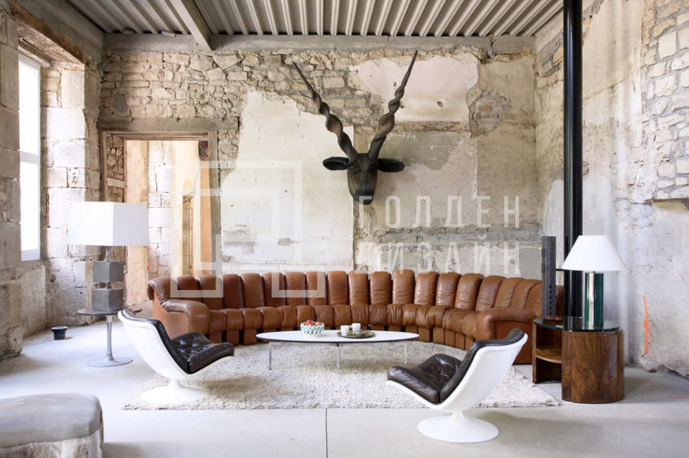 Стиль гранж в дизайне интерьера 1