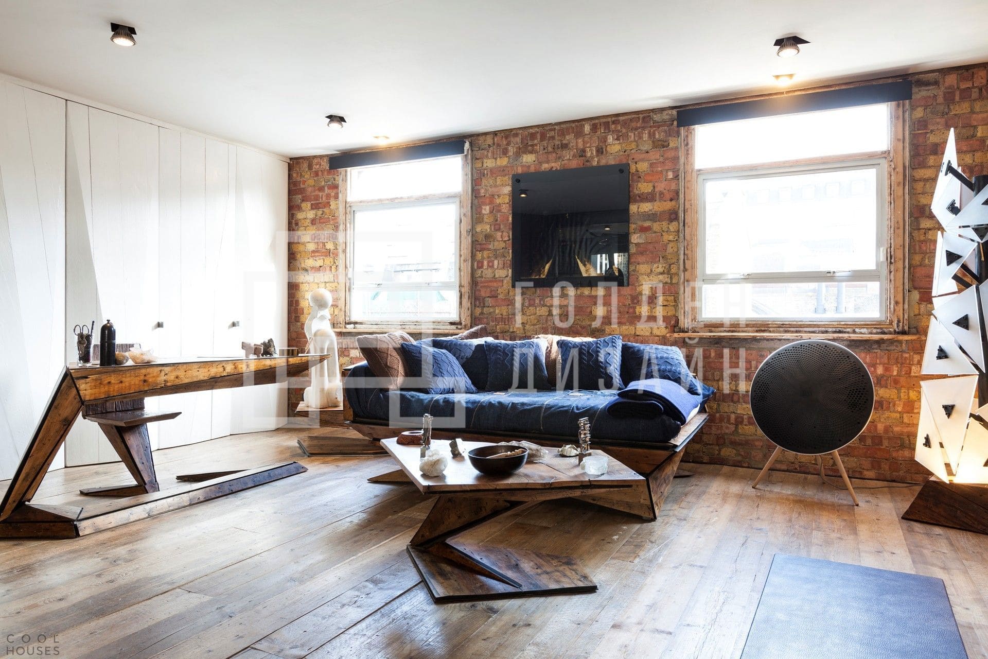 Дизайн интерьера в стиле лофт 1