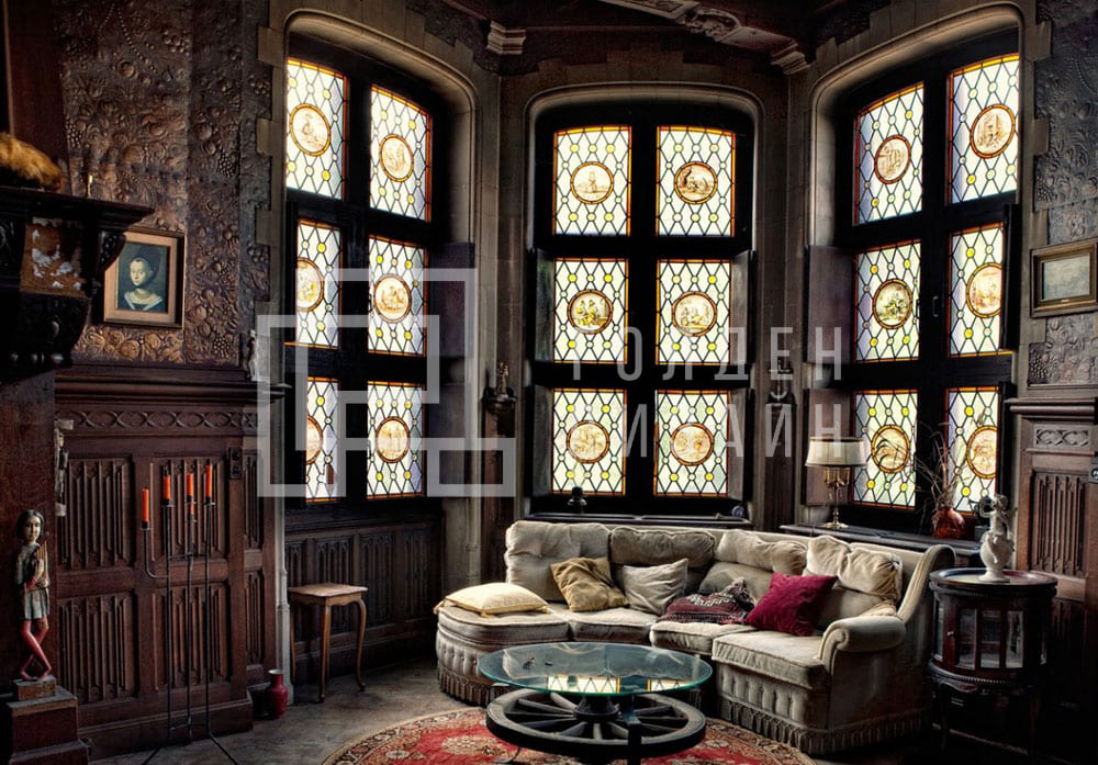 Готический стиль в дизайне интерьера 5