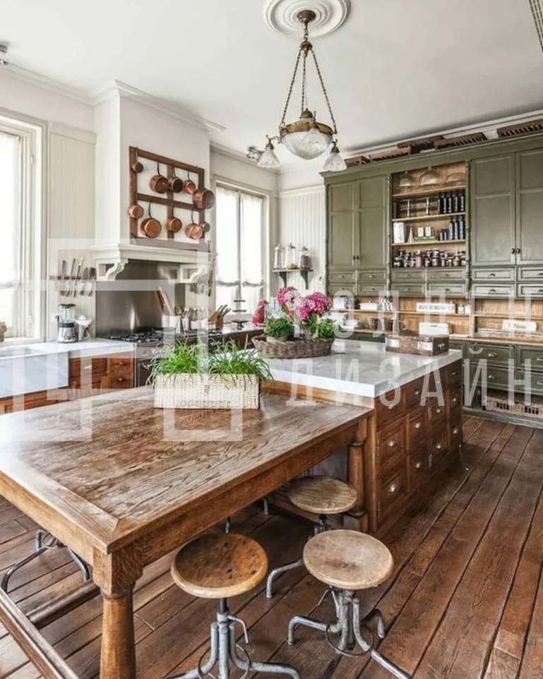 Стиль кантри в дизайне интерьера 3