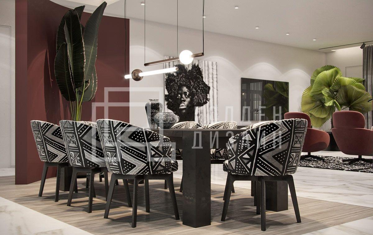 Африканский стиль в дизайне интерьера 4