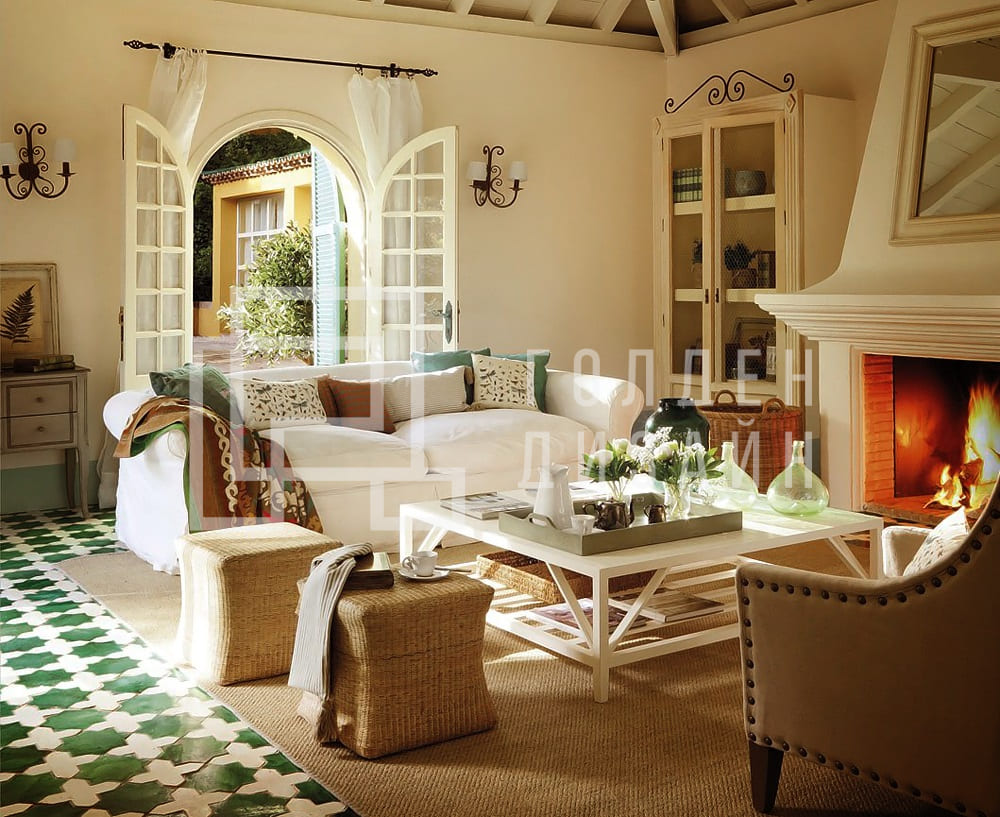 Стиль кантри в дизайне интерьера 2