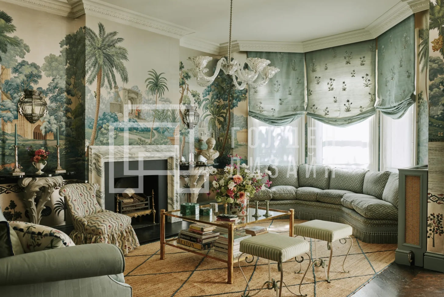 Викторианский стиль в дизайне интерьера 2