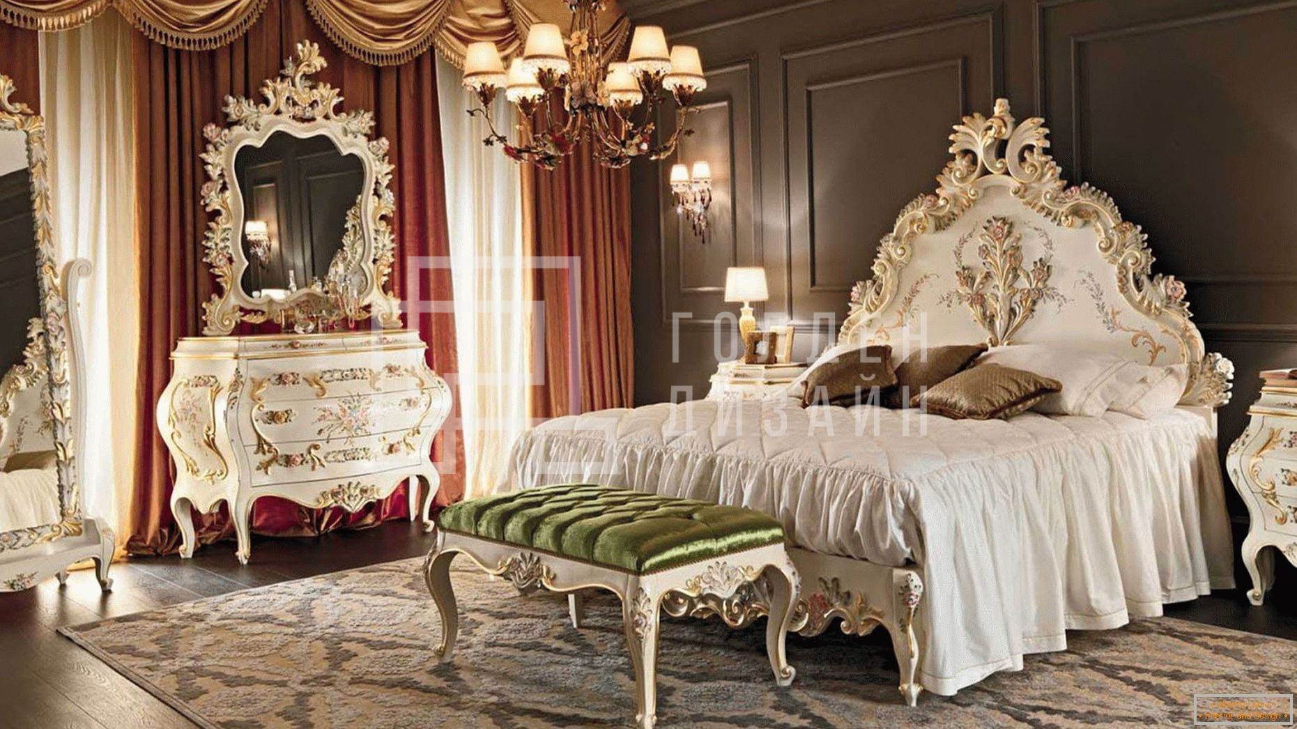 Стиль барокко в дизайне интерьера 3