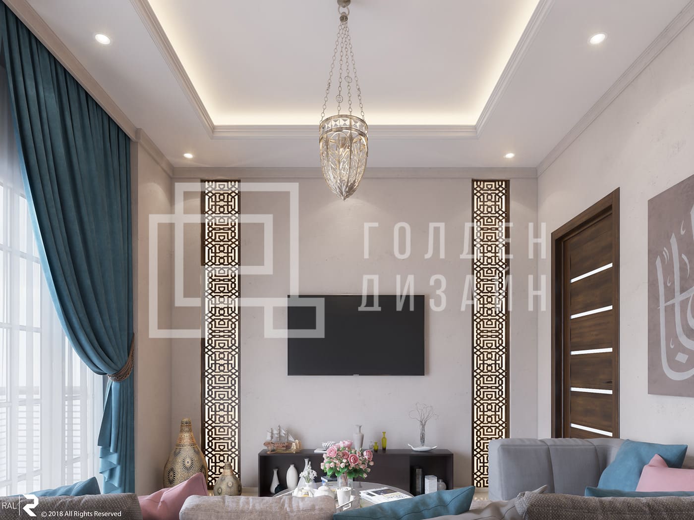 Египетский стиль в дизайне интерьера 0