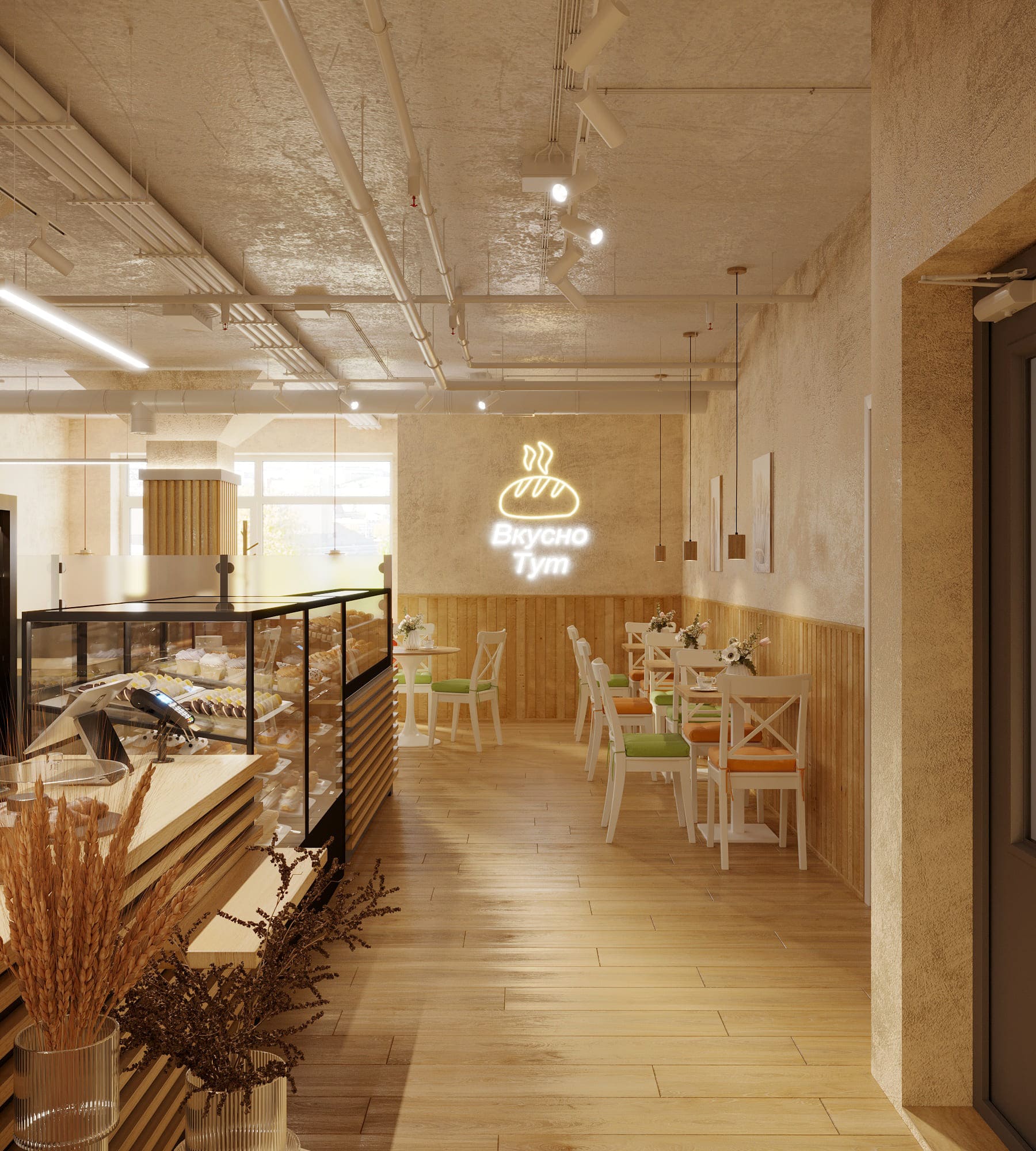 Пекарня на Большеохтинском проспекте 2