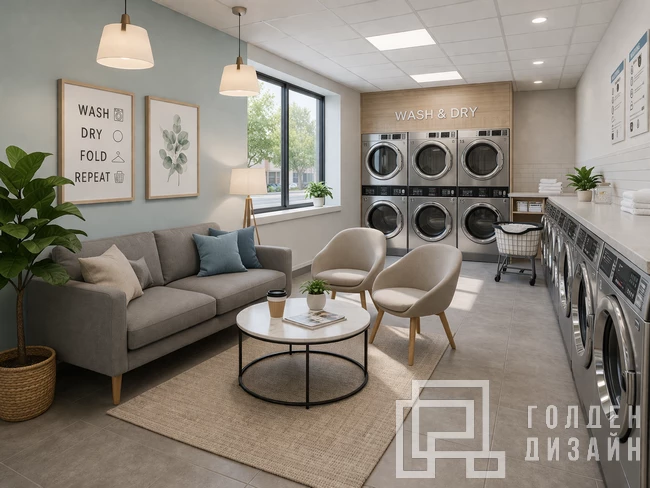 <h2>Что входит в проект дизайна интерьера прачечной</h2>